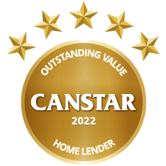Canstar best home loan lender award badge