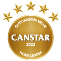 Canstar best home loan lender award badge